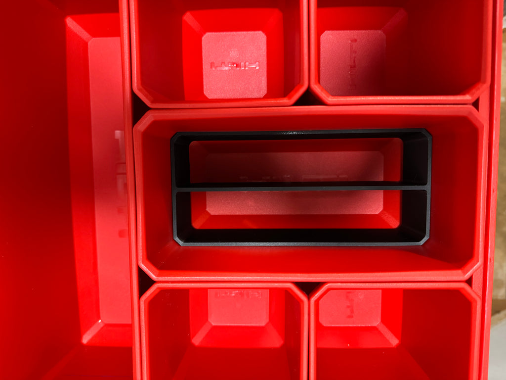 Hilti ProKit Organiser Medium Tub Split Double Decker
