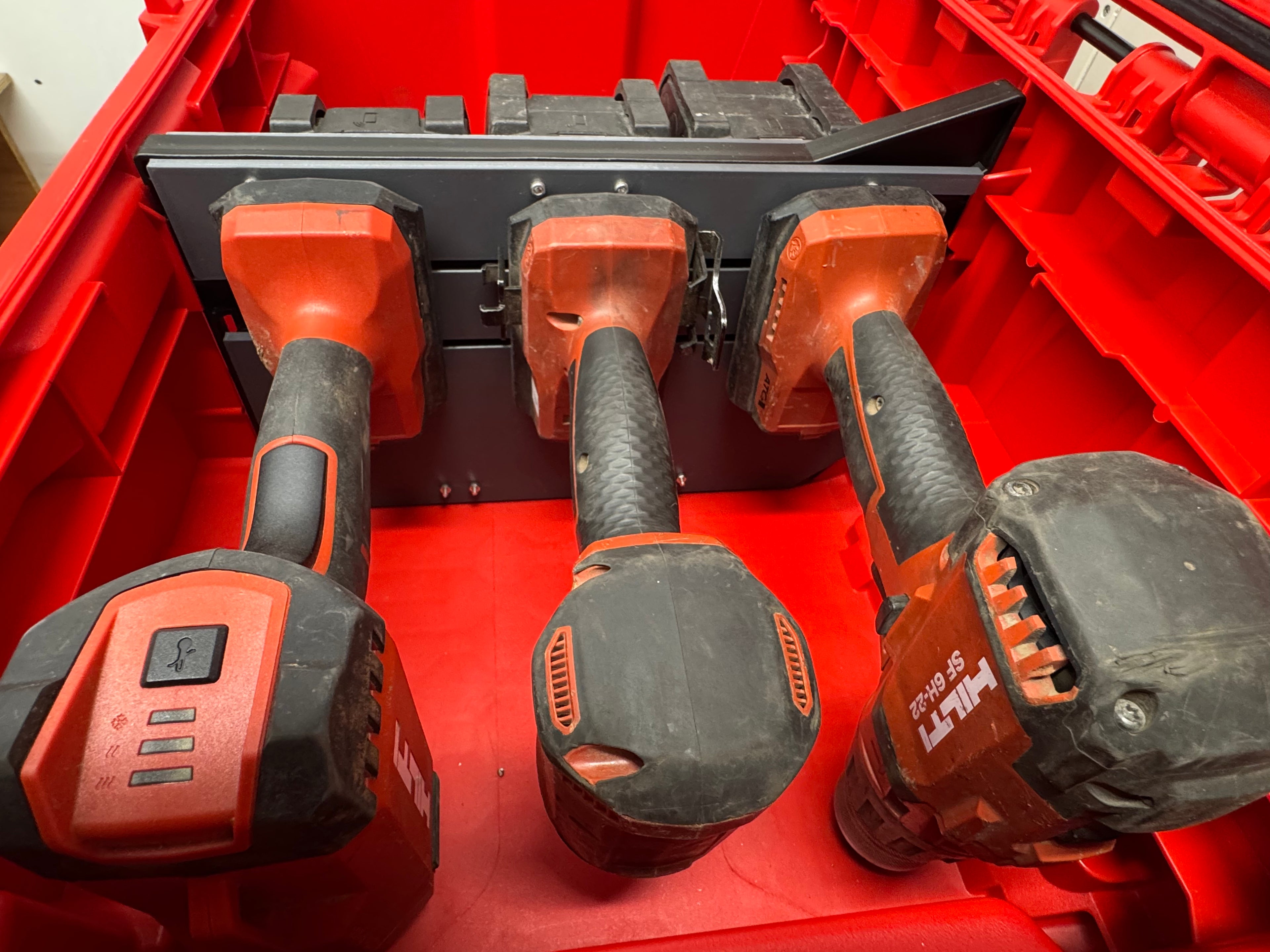ProKit Medium Storage Case Organiser 3 Tool 3 Battery