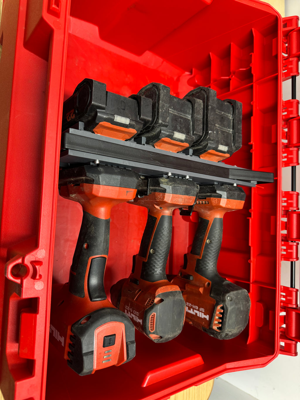 ProKit Medium Storage Case Organiser 3 Tool 3 Battery
